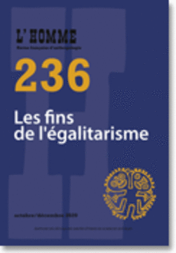 Revue L'Homme. Revue française d'anthropologie, n° 236